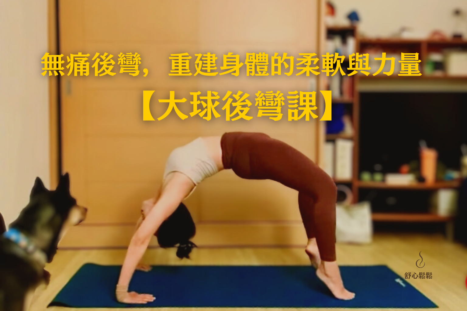 (早鳥32折)【大球輔具課】無痛後彎，重建身體的柔軟與力量